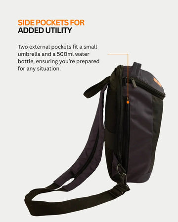 Kyoto Wayfarer Laptop Bag (Black)