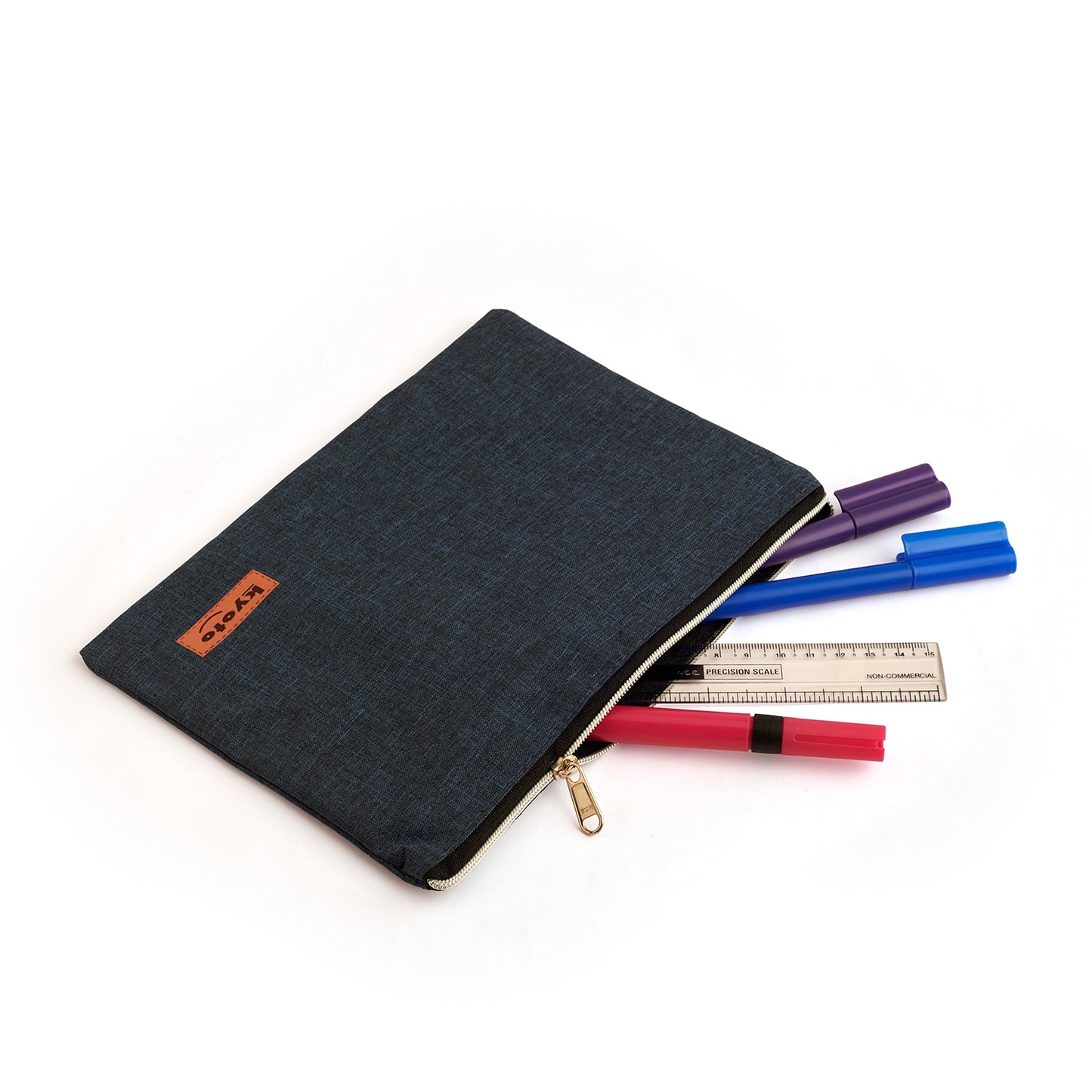 BLUE PENCIL POUCH DENIM