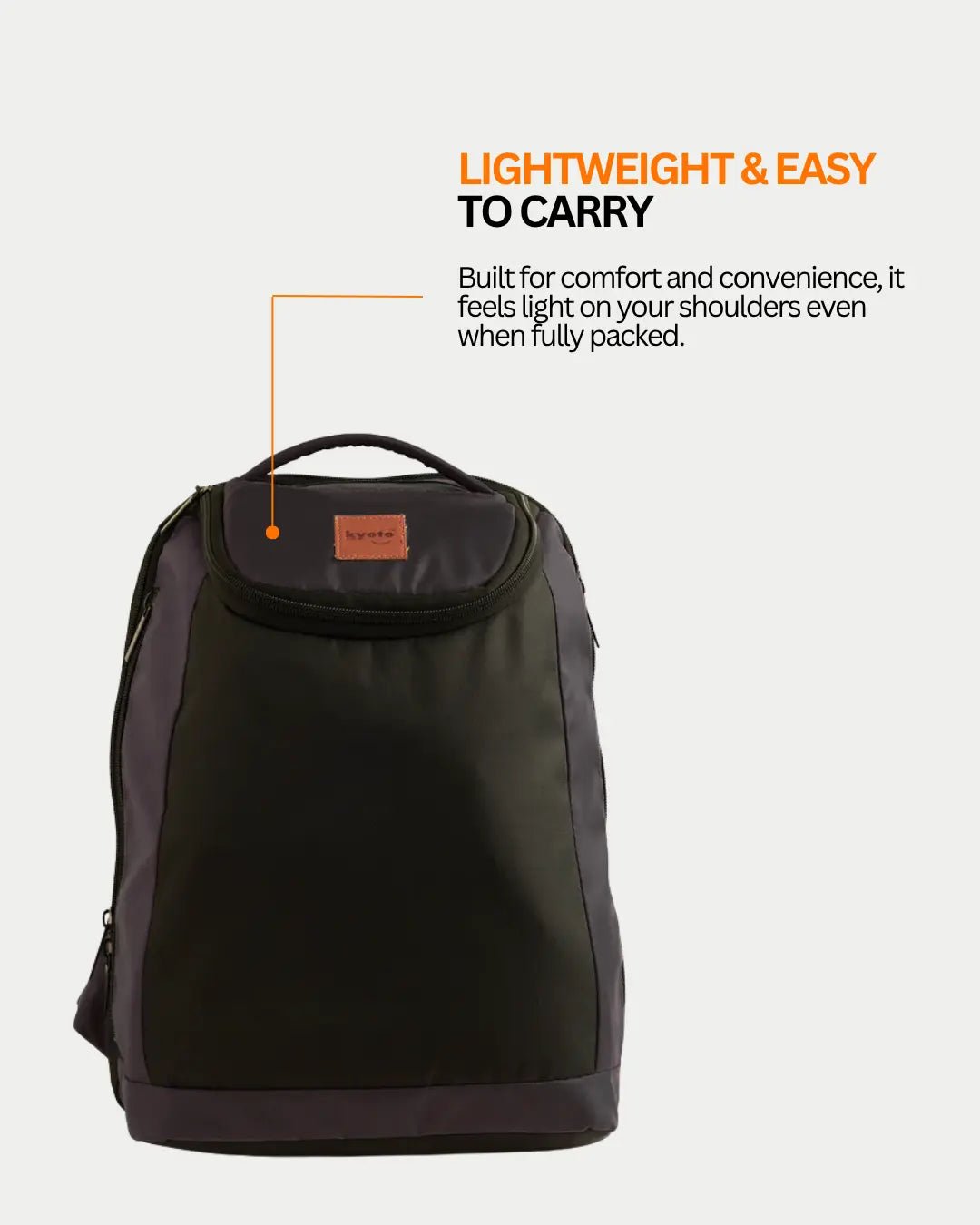 Kyoto Wayfarer Laptop Bag (Black)