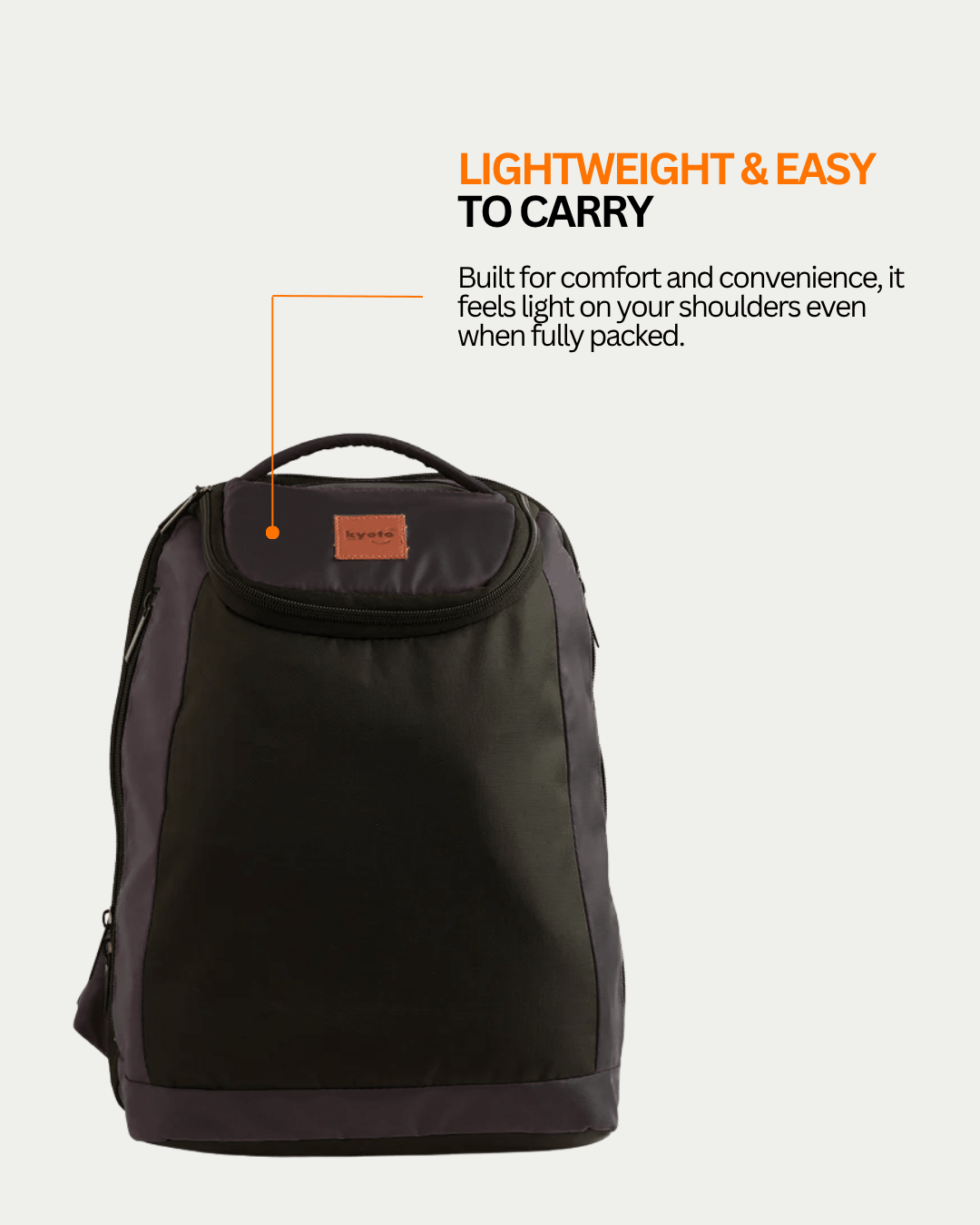 Kyoto Wayfarer Laptop Bag (Black)