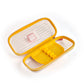 YELLOW CLEAR PENCIL CASE-TRANSPARENT