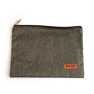 GREY PENCIL POUCH DENIM