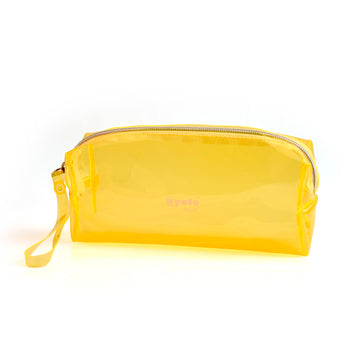 YELLOW RECTANGLE PENCIL POUCH