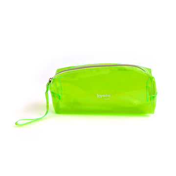 GREEN RECTANGLE PENCIL POUCH